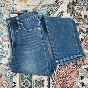 NWT Madewell Perfect Vintage Jean Melgrove Wash.